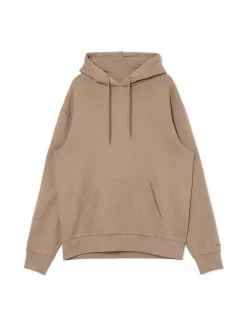 Beżowa bluza regular z kapturem