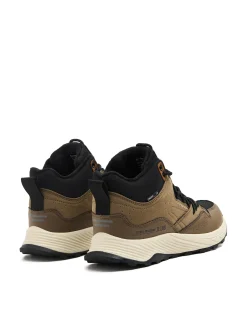 Beżowe sneakersy za kostkę