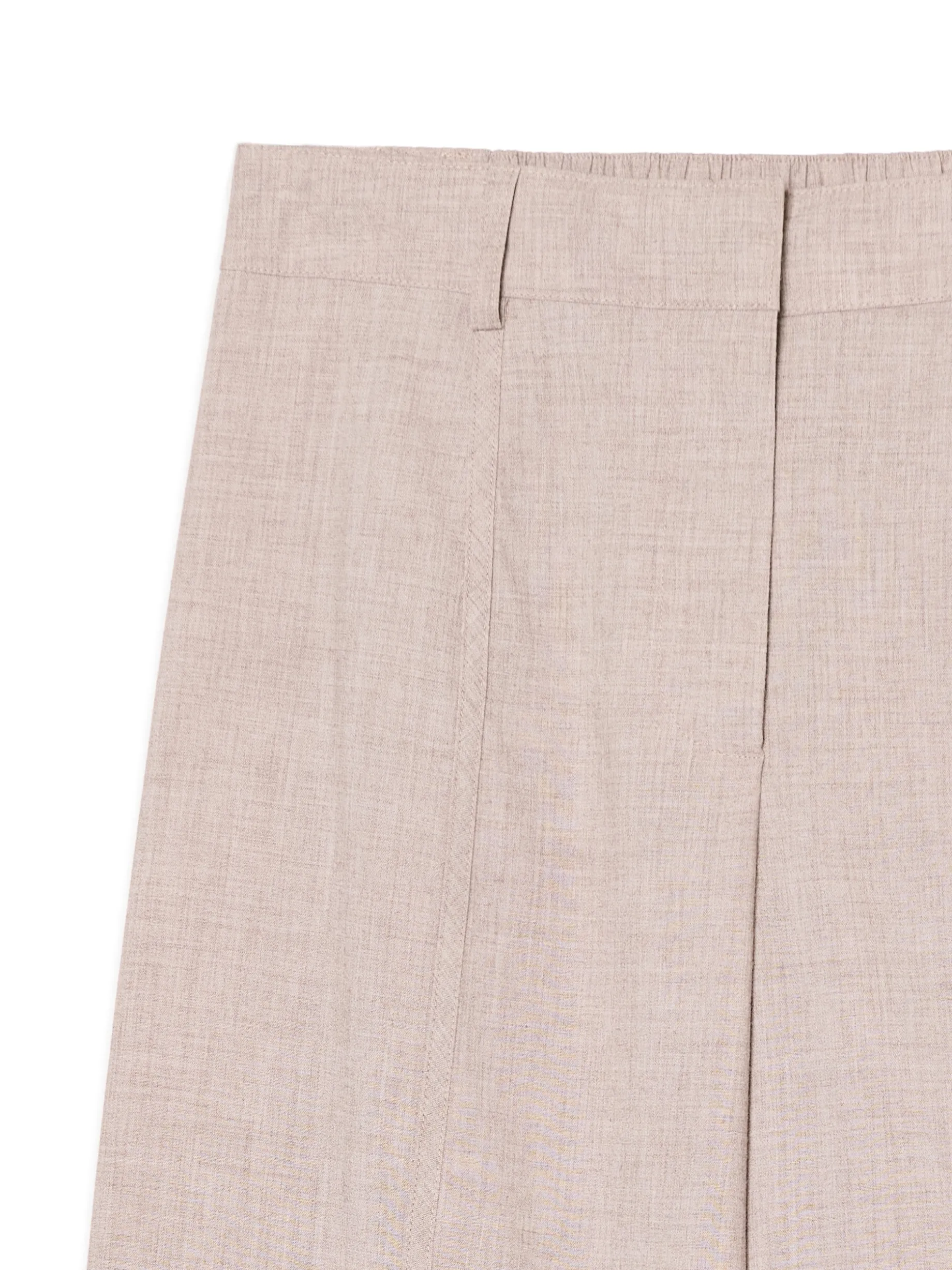 Beżowe spodnie tailoring