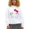 Biała bluza hoodie Hello Kitty