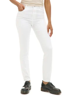Białe jeansy skinny