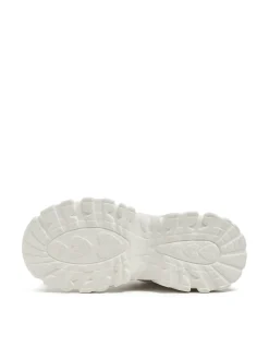 Białe sneakersy chunky