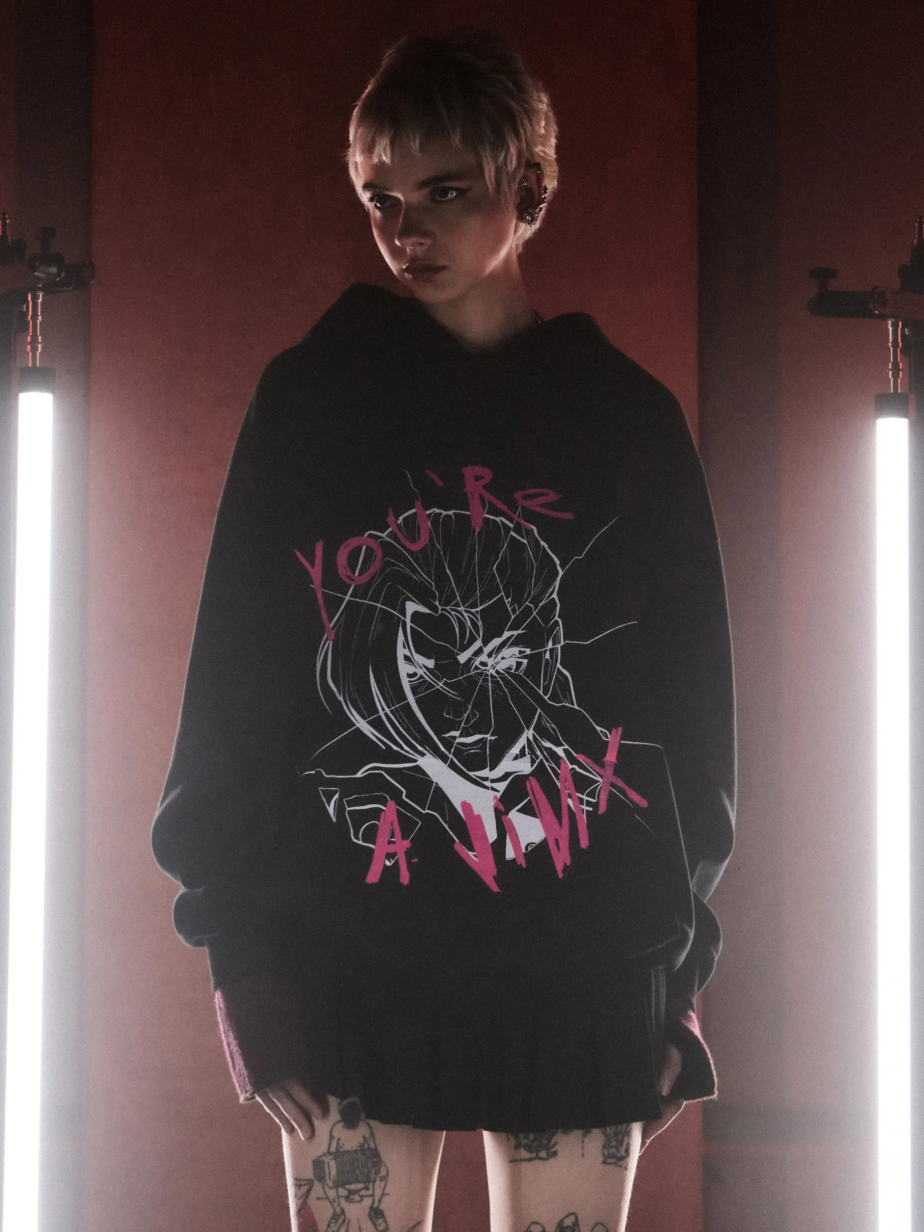 Bluza Arcane z efektem glow in the dark