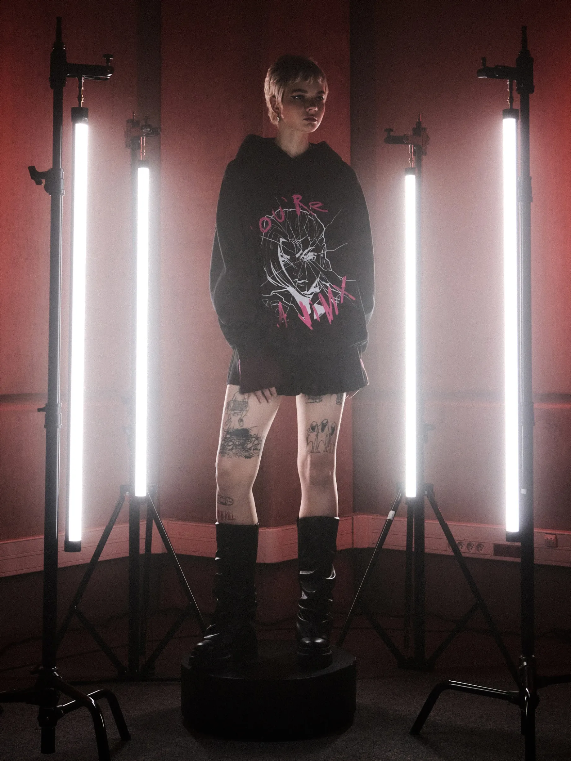 Bluza Arcane z efektem glow in the dark