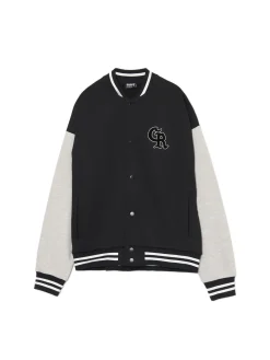 Bluza college na zatrzaski