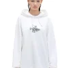 Bluza hoodie oversize z nadrukiem