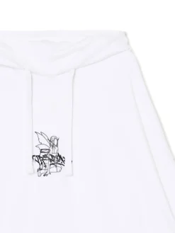 Bluza hoodie oversize z nadrukiem