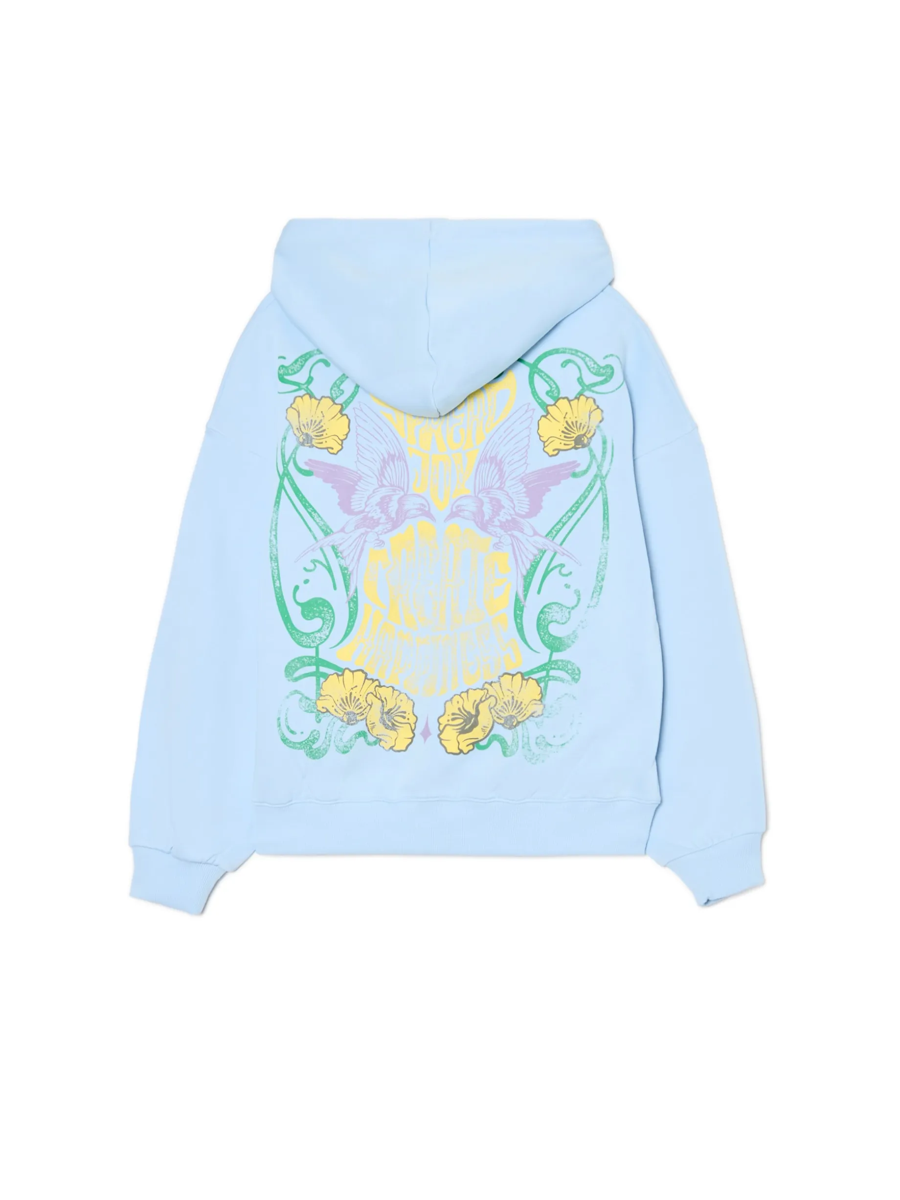 Bluza hoodie z kolorowym nadrukiem UNISEX