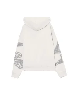 Bluza hoodie z motywem łańcucha UNISEX