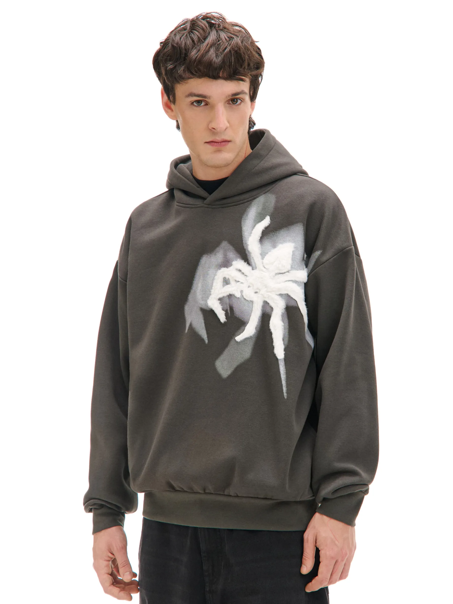 Bluza z aplikacją pająka