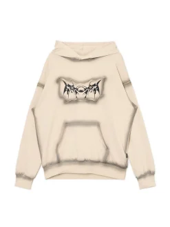 Bluza z kapturem i nadrukami