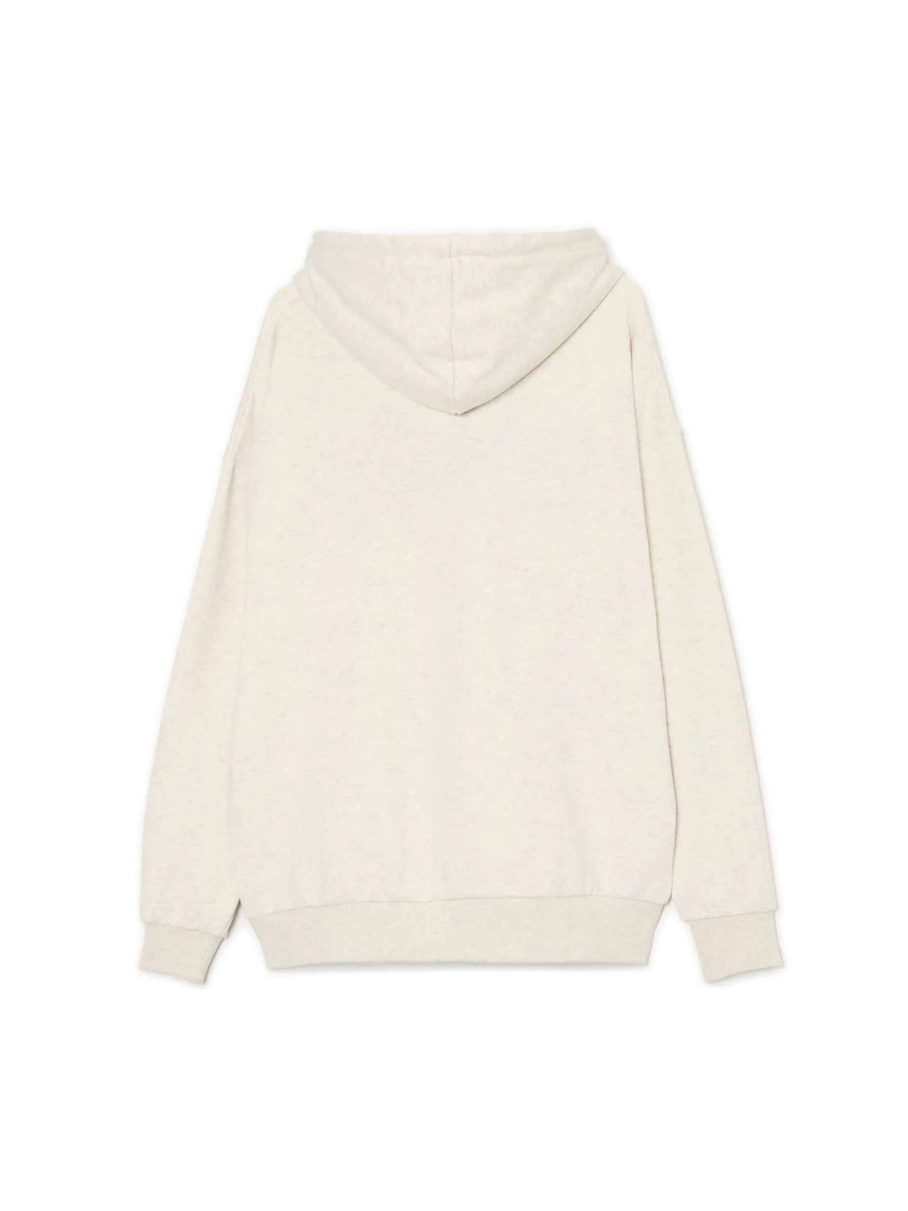 Bluza z kapturem i naszywkami