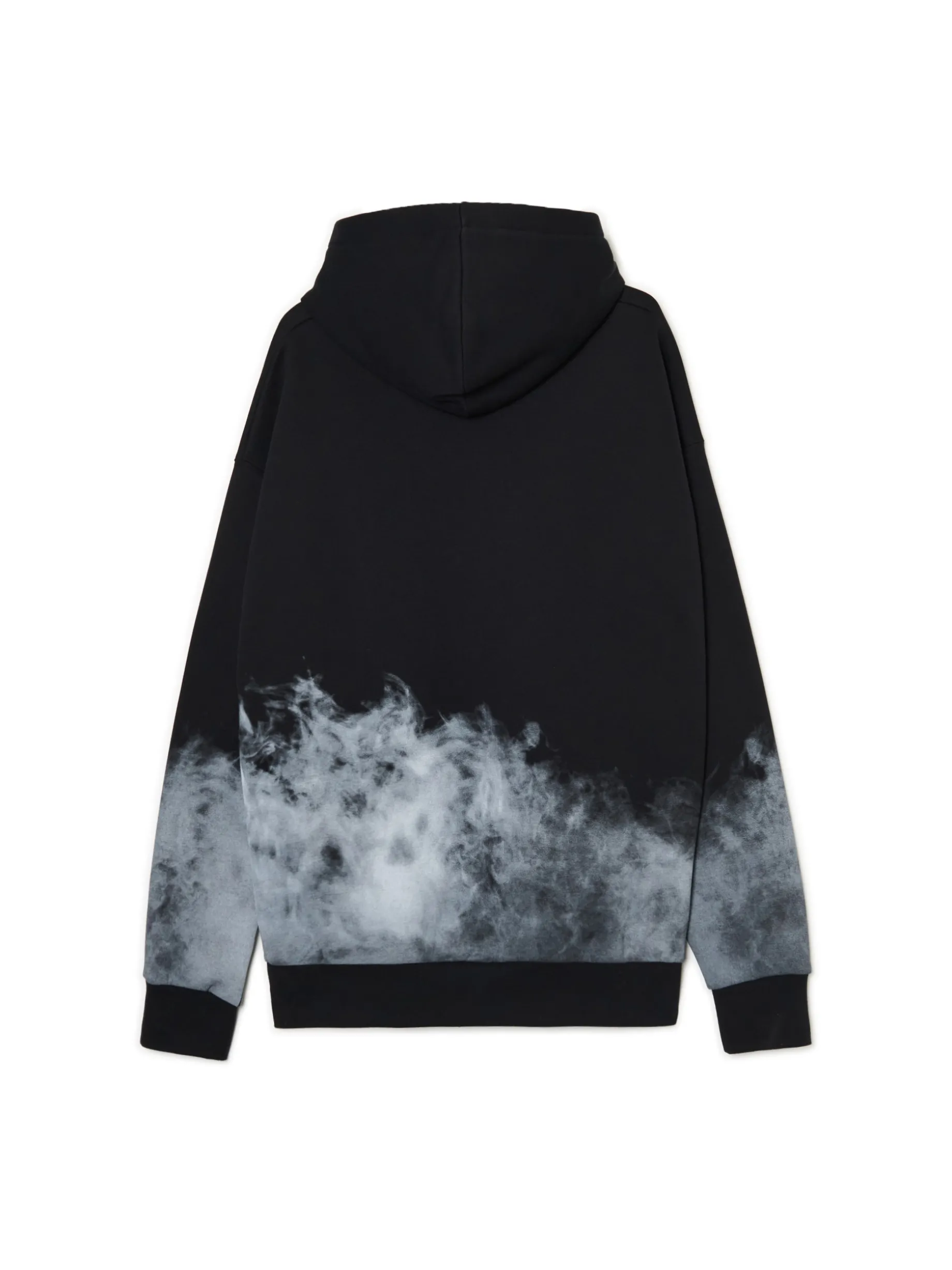 Bluza z nadrukiem dymu