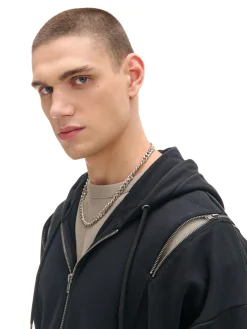Bluza z zamkami przy rękawach UNISEX