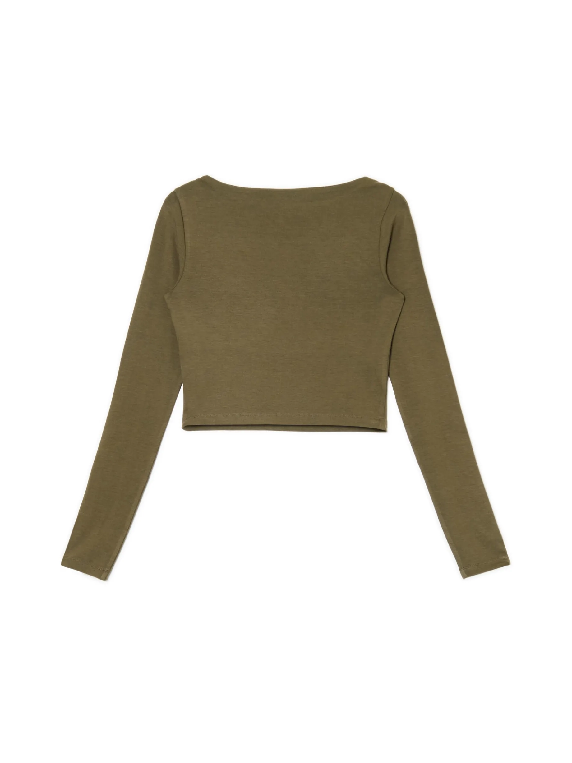 Bluzka longsleeve z wiskozą