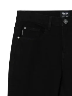 Ciemne jeansy comfort