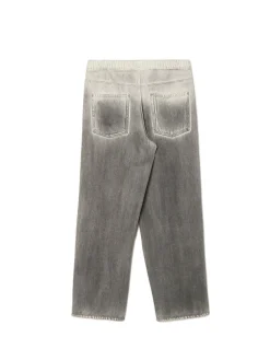 Cieniowane spodnie wide leg