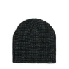 Czapka beanie z drobnym nadrukiem