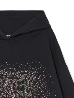 Czarna bluza z aplikacją