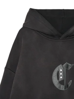 Czarna bluza z kapturem
