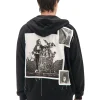 Czarna bluza z kapturem Beetlejuice