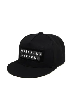 Czarna czapka snapback