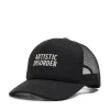 Czarna czapka trucker