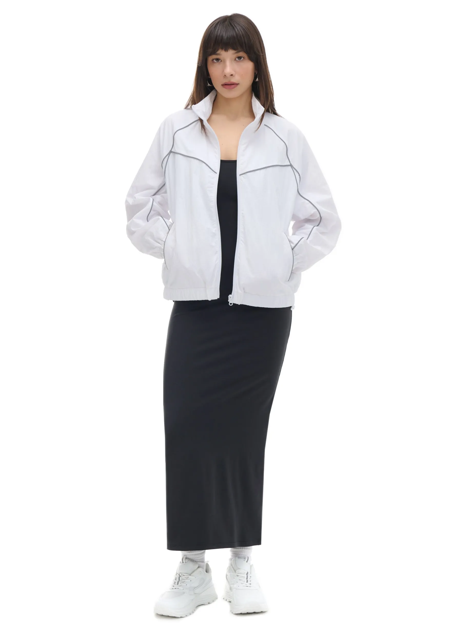 Czarna sukienka maxi