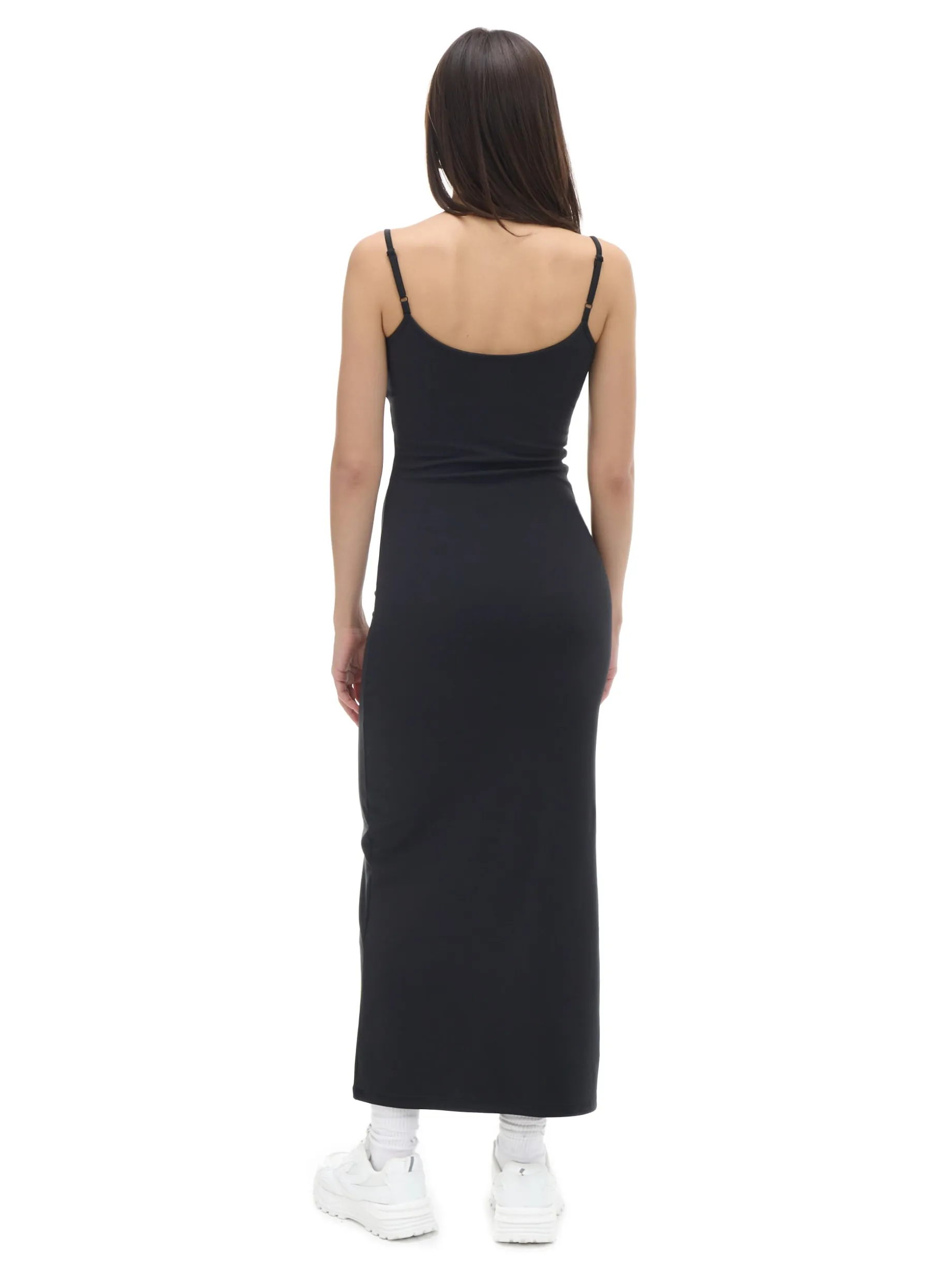 Czarna sukienka maxi