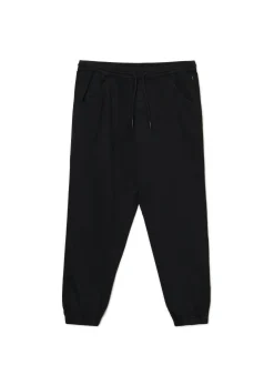 Czarne dresowe joggery loose
