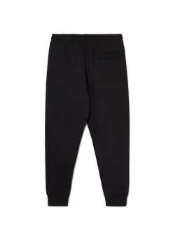 Czarne dresowe joggery z efektem reflective