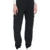 Czarne jeansowe joggery cargo