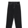 Czarne jeansy baggy