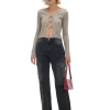 Czarne jeansy baggy