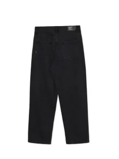 Czarne jeansy baggy