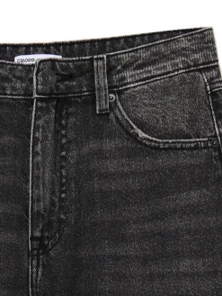 Czarne jeansy baggy