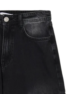 Czarne jeansy baggy