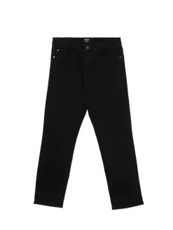 Czarne jeansy regular