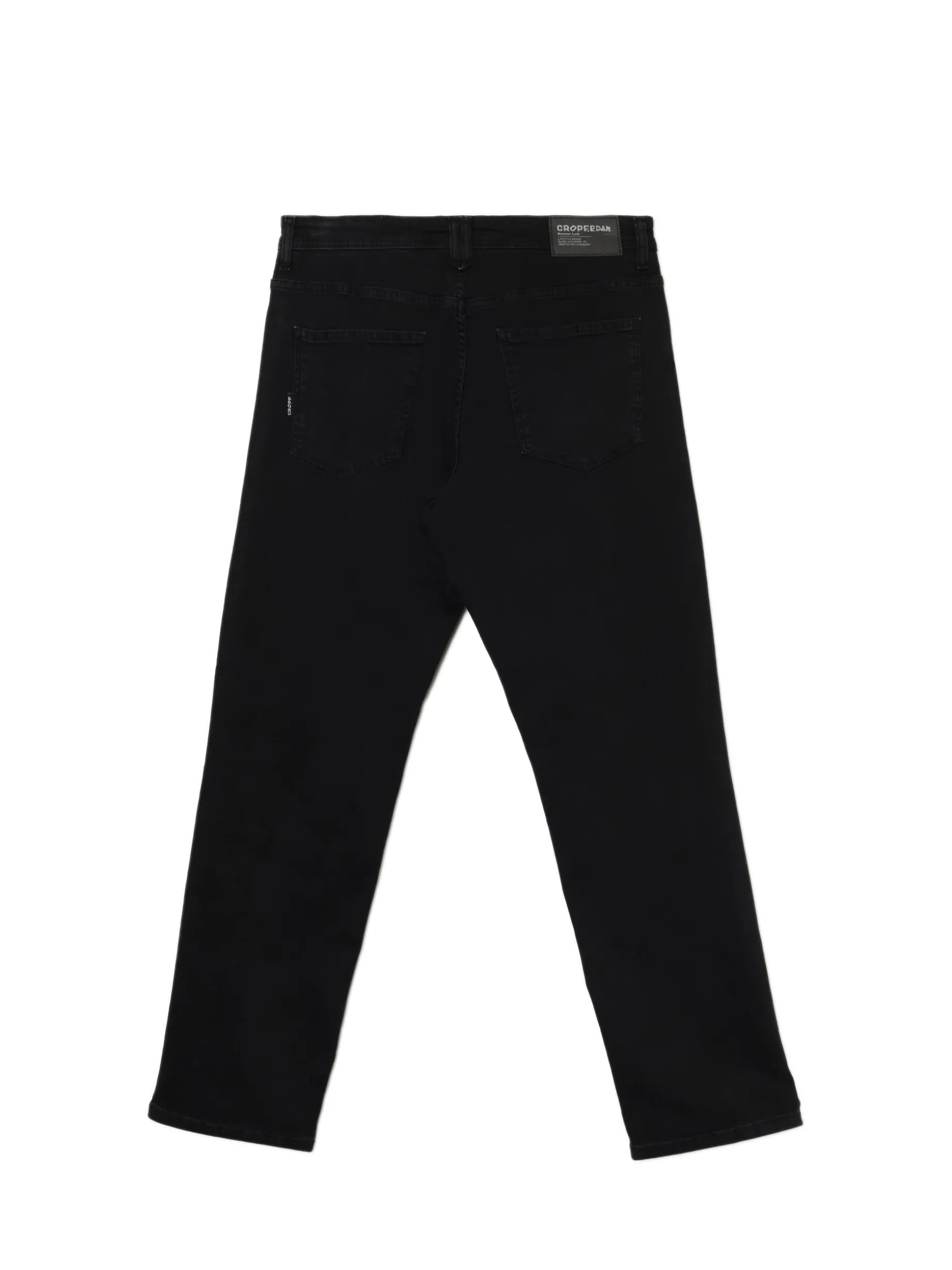 Czarne jeansy regular
