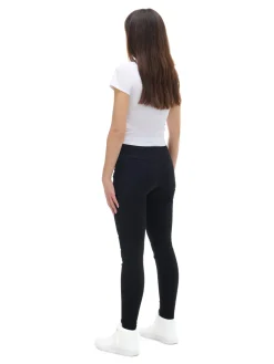 Czarne jeansy skinny push up