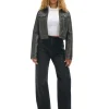 Czarne jeansy straight PETITE