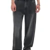 Czarne jeansy super baggy