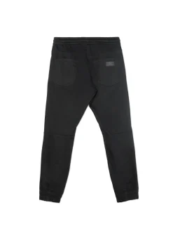 Czarne joggery z kieszeniami cargo
