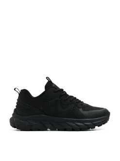 Czarne sneakersy chunky