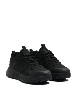 Czarne sneakersy chunky