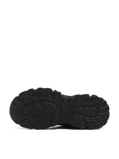 Czarne sneakersy chunky