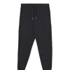 Czarne sportowe joggery regular