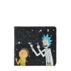 Czarny portfel Rick and Morty
