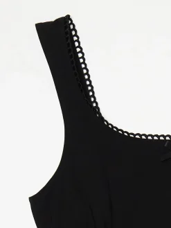 Czarny top