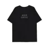 Czarny T-shirt z nadrukiem UNISEX